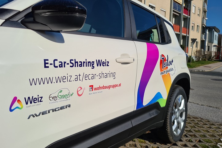 2 neue Jeeps erweitern das Weizer E-Carsharing-Angebot!